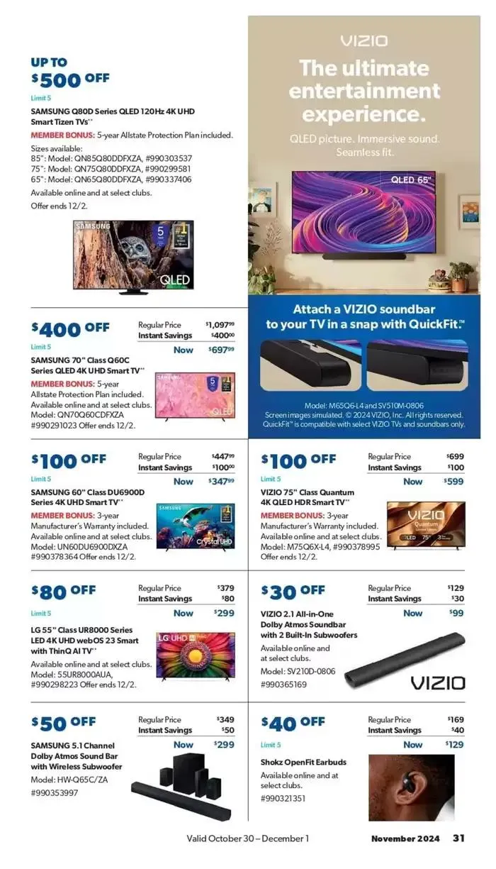 Weekly ad Save now with our deals from April 8 to April 22 2025 - Page 31