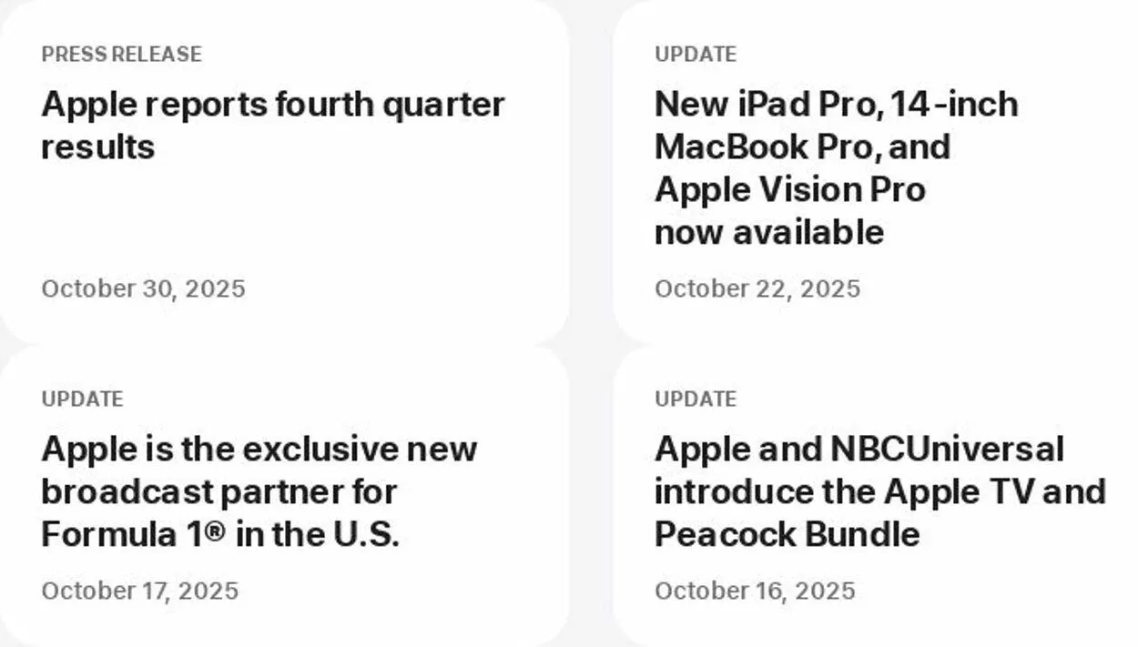 Weekly ad Apple Current weekly ad from November 3 to November 12 2025 - Page 1