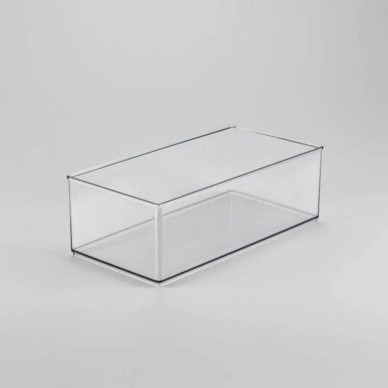 12" x 6" x 4" All Purpose Storage 1/2 Storage Bin - Brightroom™