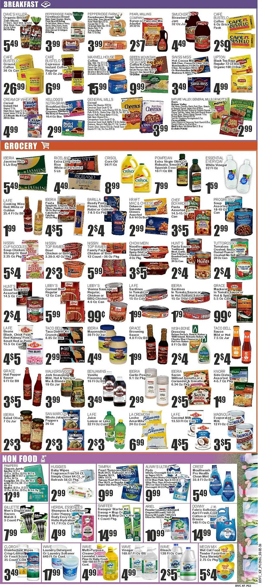 Weekly ad Food Universe circular from January 2 to January 8 2026 - Page 2