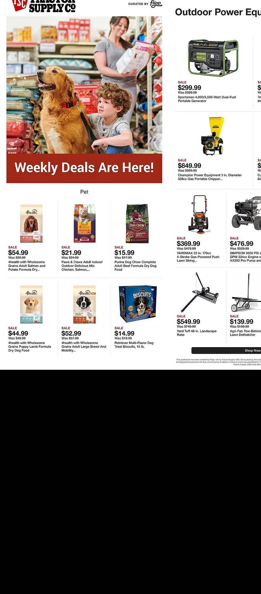 Tractor Supply Company weekly ad - 1