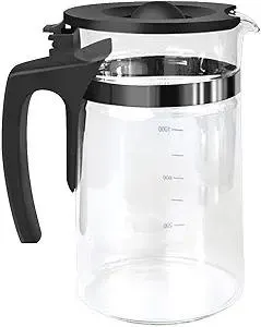 Bluevua Reverse Osmosis Water Filter Replacement Carafes, Replacement Jar for Ropot100 Countertop Water Purifier-1700ML