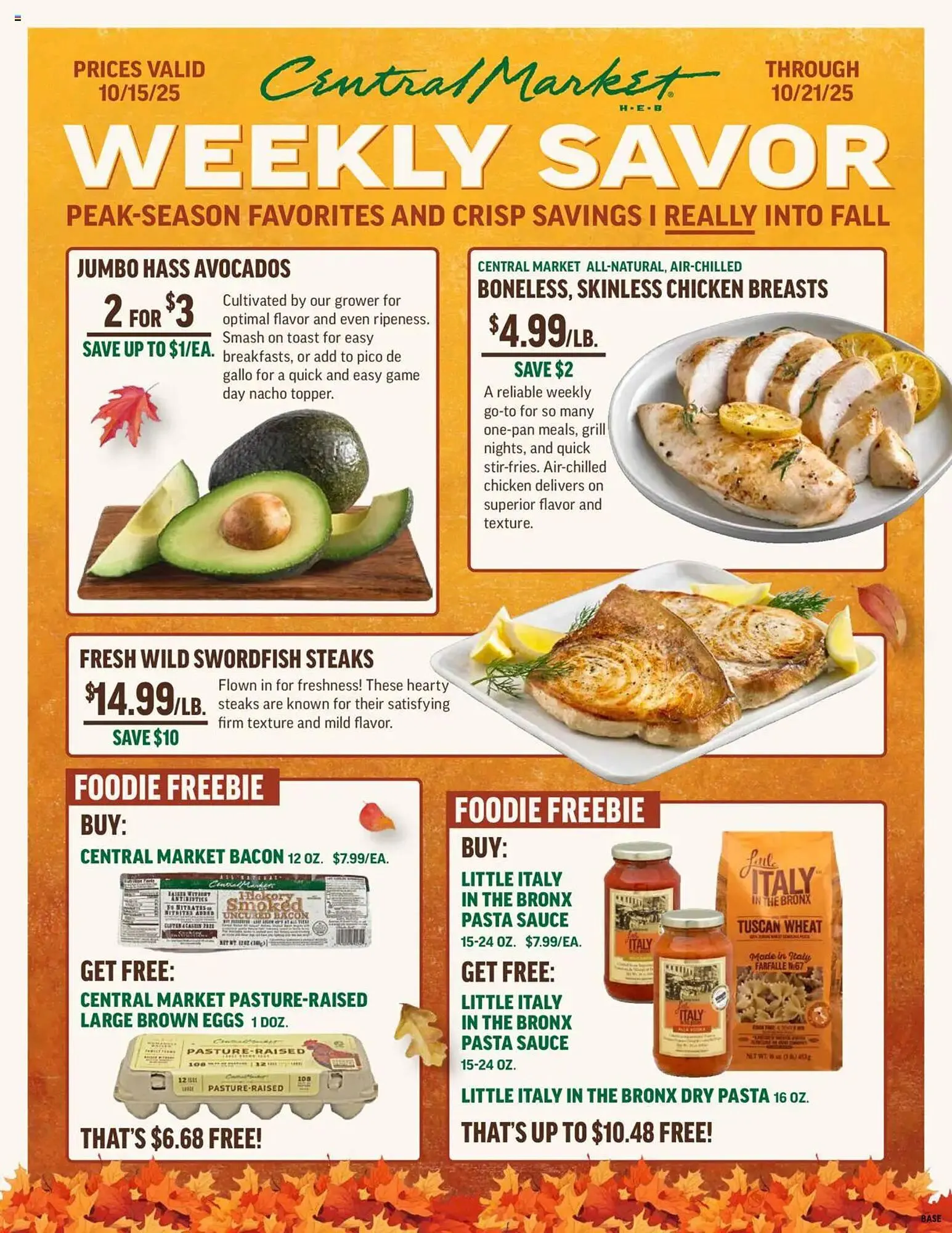 Weekly ad Central Market weekly ad from October 15 to October 21 2025 - Page 1