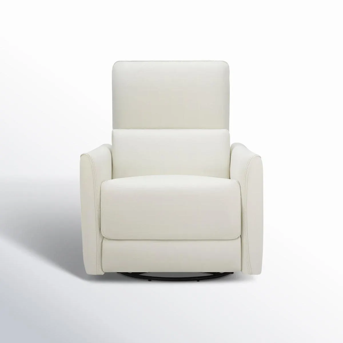 Santo Genuine Leather Swivel Power Recliner