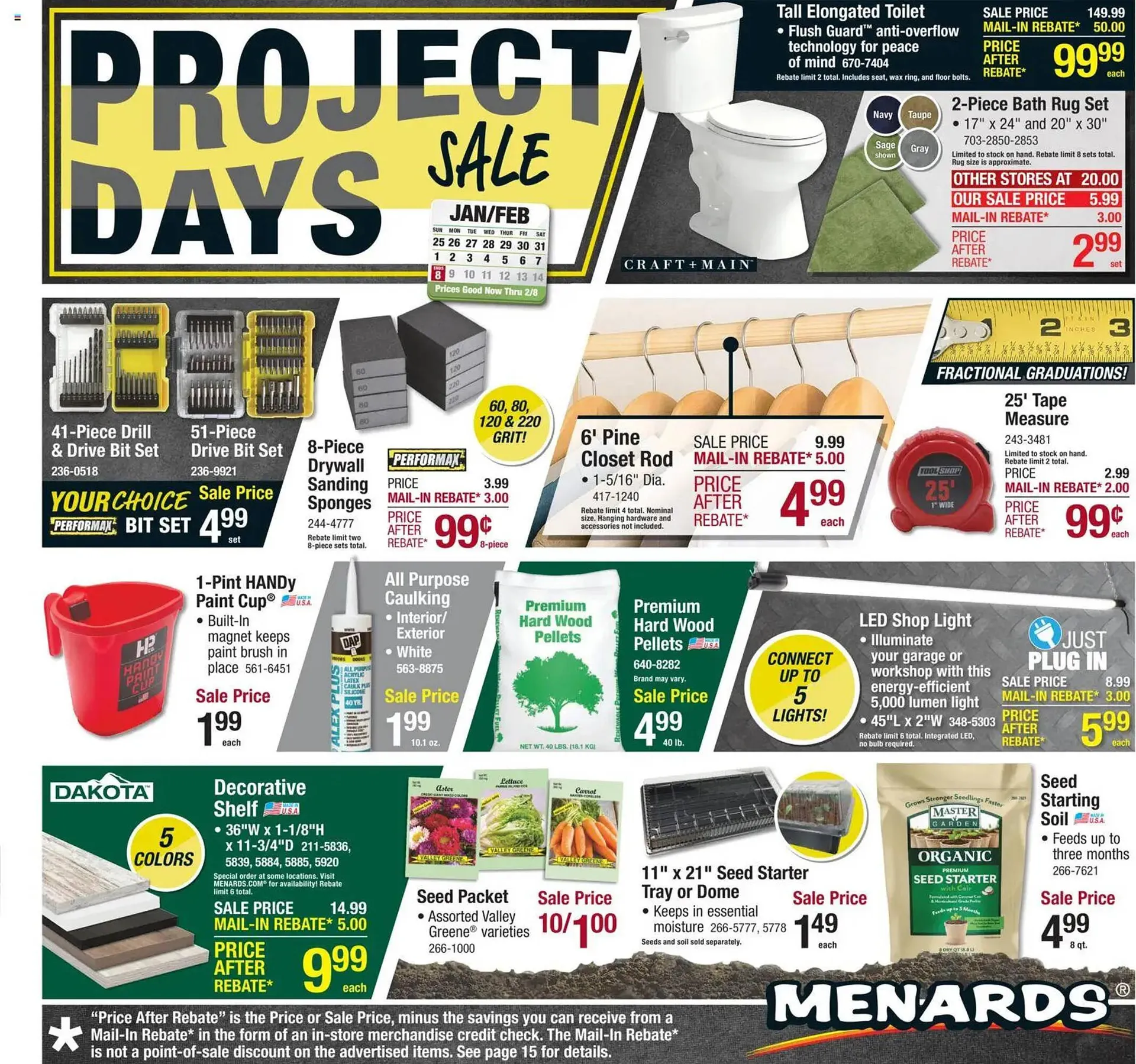 Menards weekly ad - 1