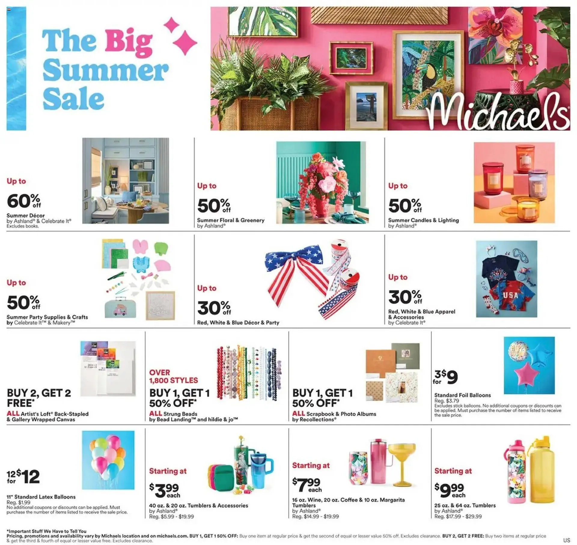 Weekly ad Michaels weekly ad from May 10 to May 16 2026 - Page 1