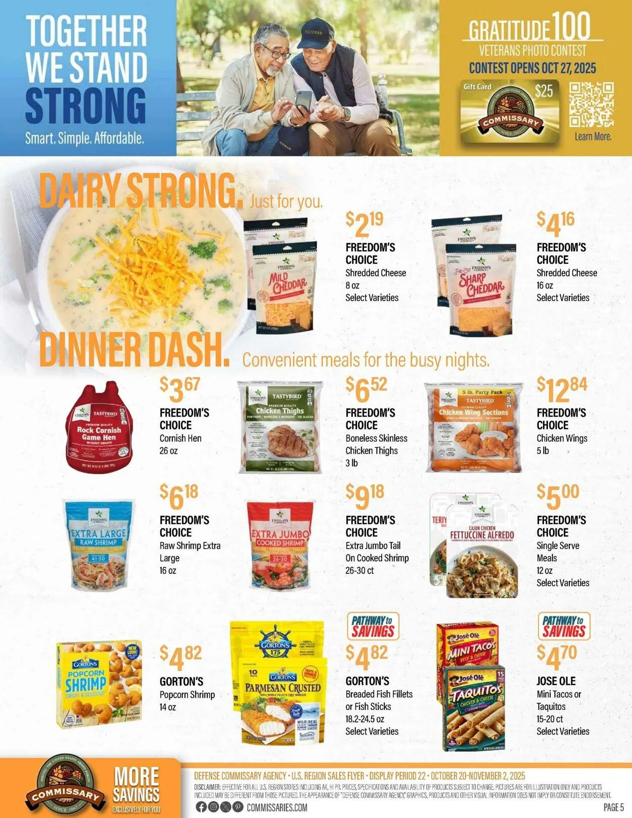 Weekly ad Commissary - Fort Irwin from October 20 to November 2 2025 - Page 5