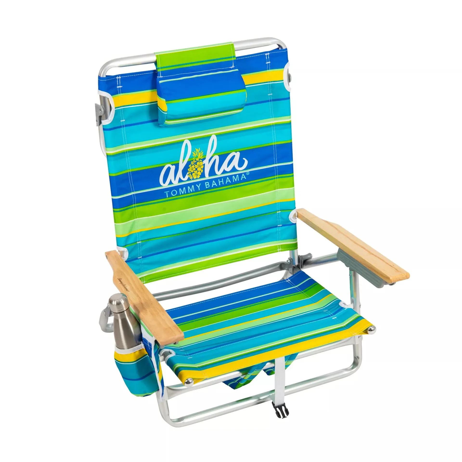 Tommy Bahama 5 Position Beach Chair, 2 pk.