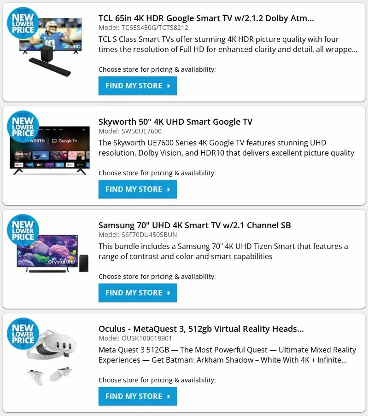 Weekly ad Rent-A-Center from April 7 to April 16 2025 - Page 1