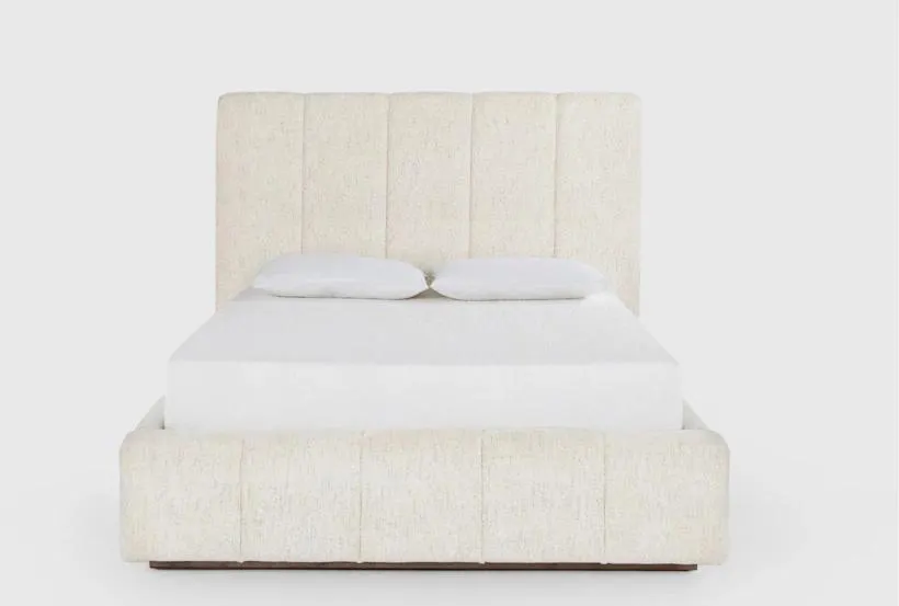 Citra Queen Upholstered Platform Bed