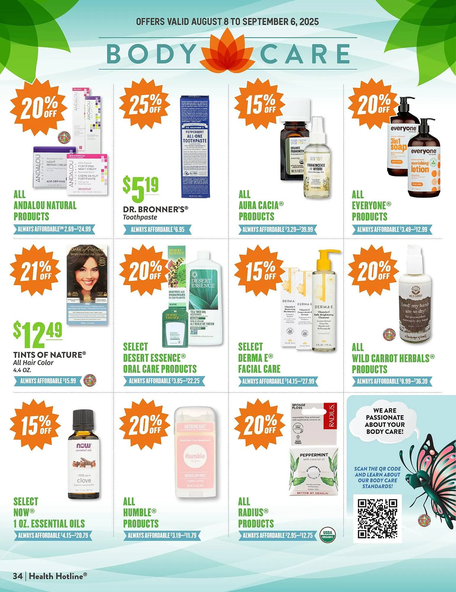 Weekly ad Natural Grocers ad from August 8 to September 6 2025 - Page 34