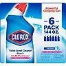 Clorox Toilet Bowl Cleaner with Bleach, Rain Clean, 6pk., 144 fl. oz.
