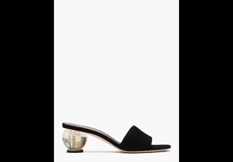 Polished Slide Sandals