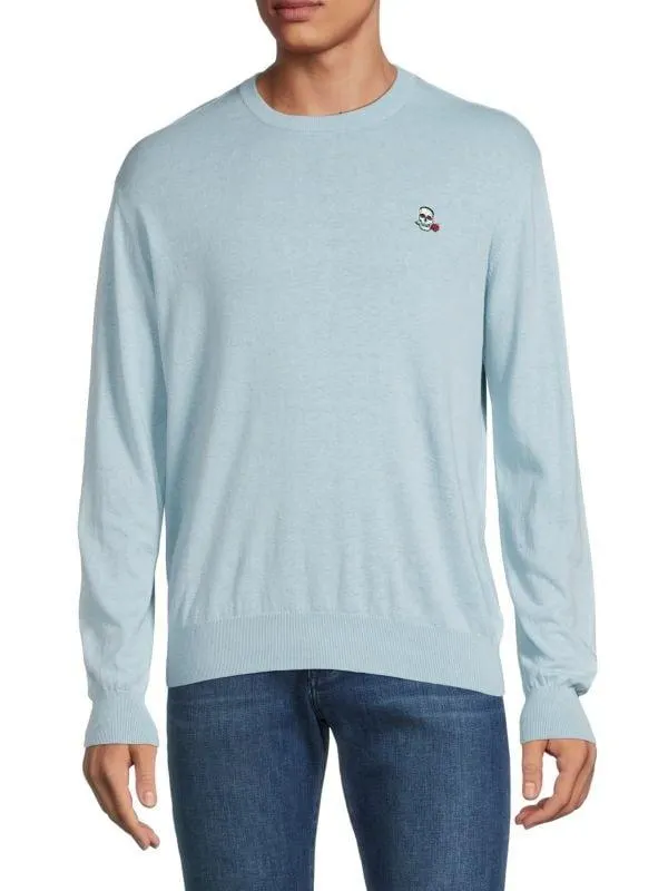 Drifters Classic Fit Linen Blend Sweater