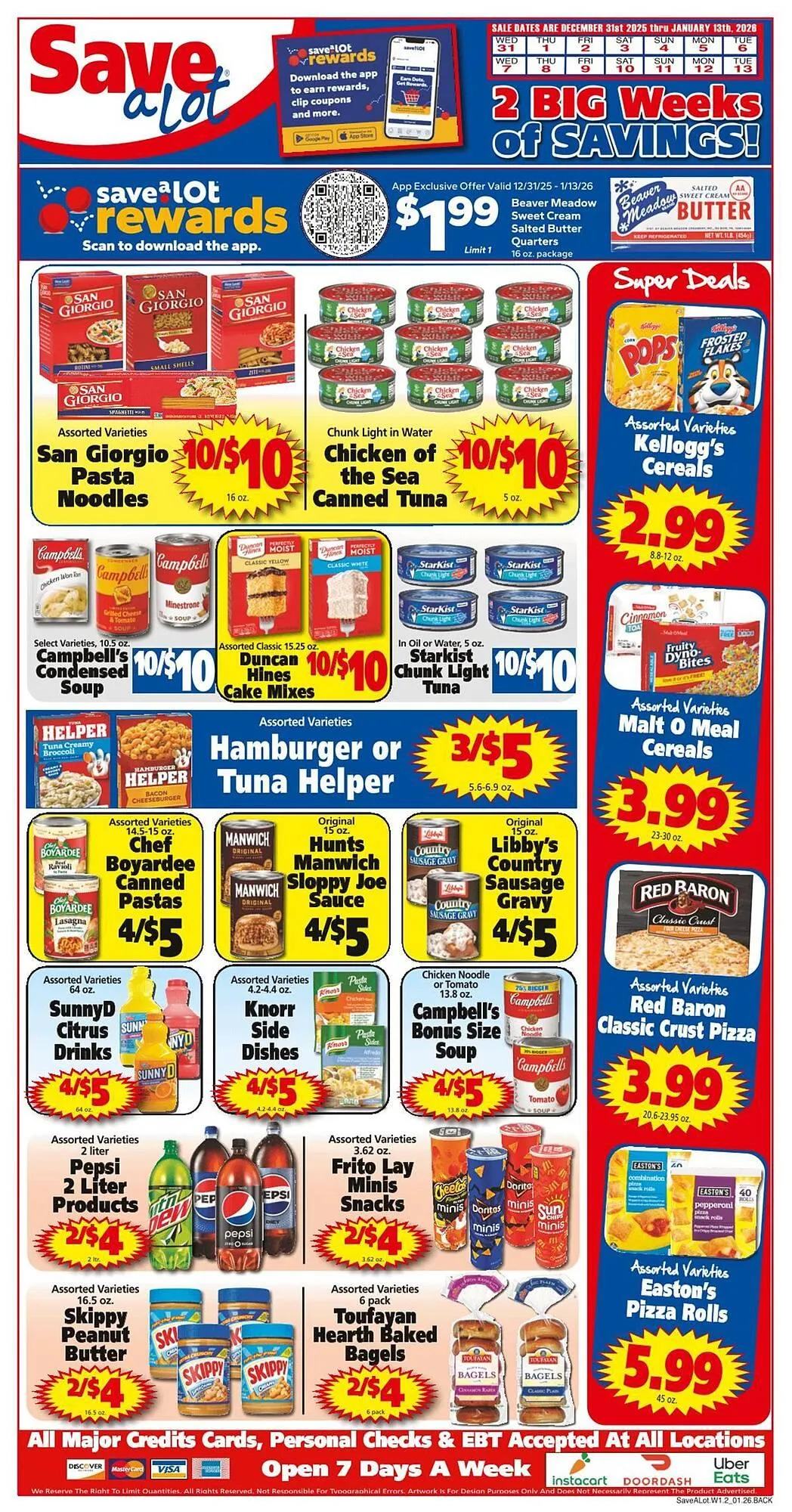 Weekly ad Save a Lot weekly ad from December 31 to January 13 2026 - Page 2