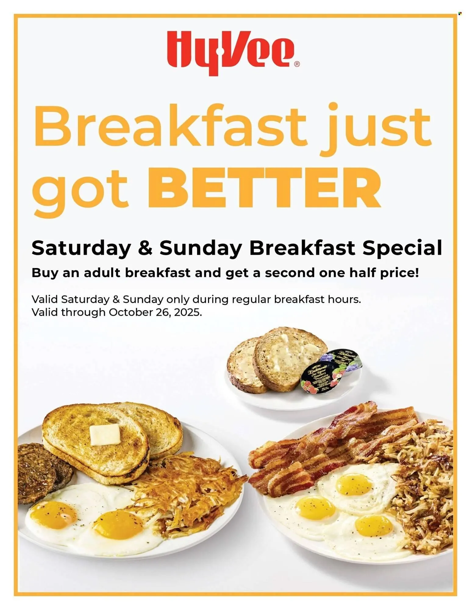 Weekly ad Hy-Vee weekly ad from October 4 to October 26 2025 - Page 1