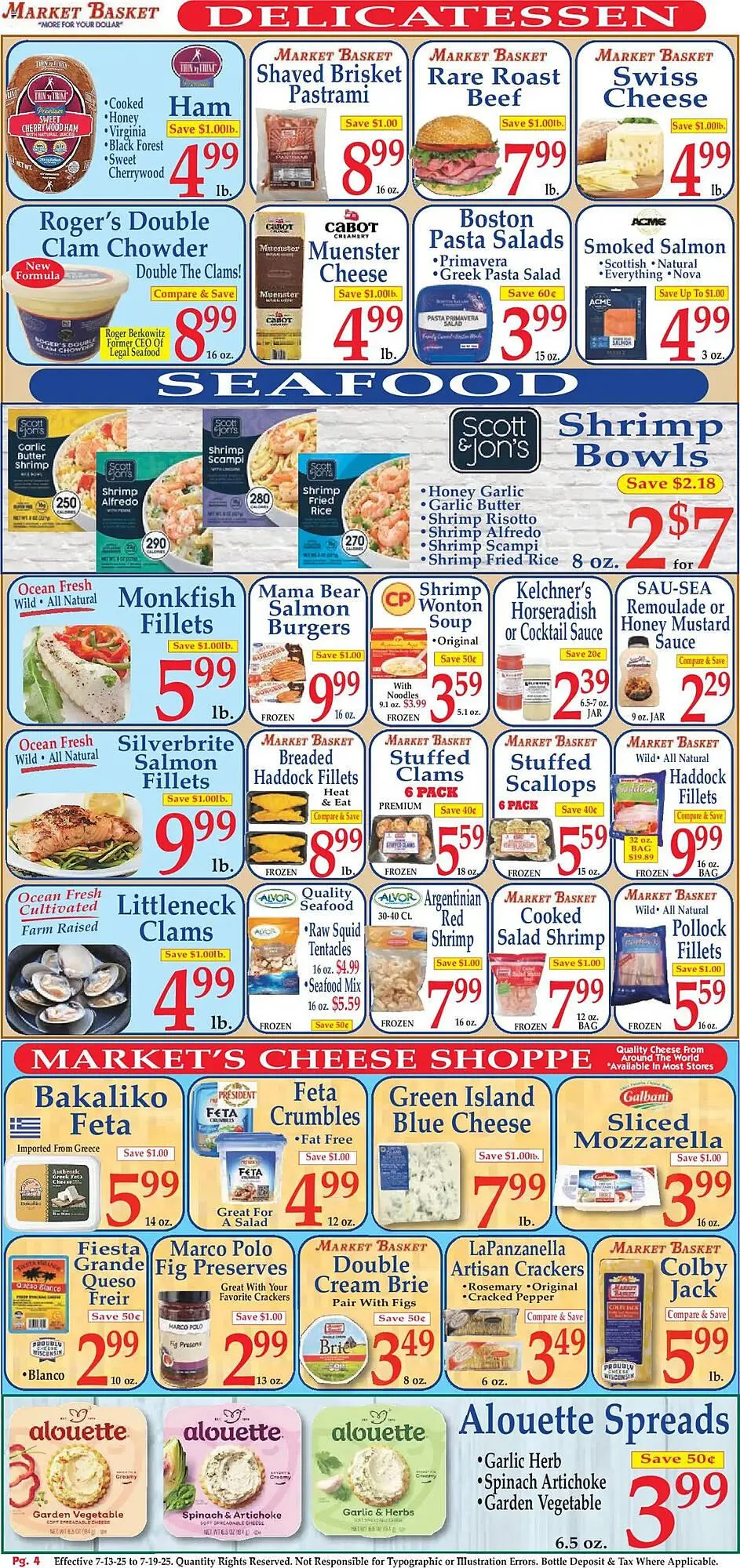 Weekly ad Market Basket Weekly Ad from July 13 to July 19 2025 - Page 4