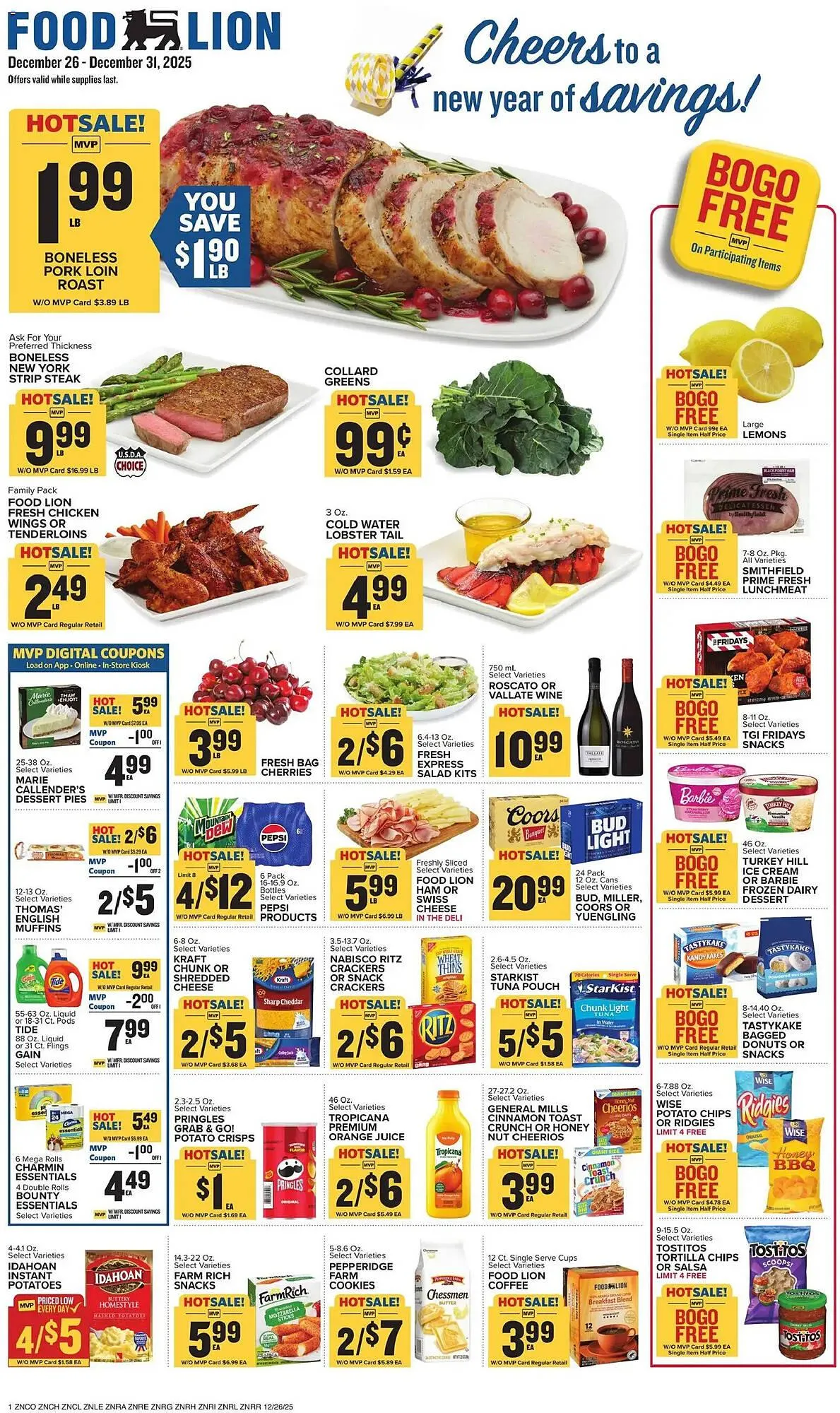 Weekly ad Food Lion weekly ad from December 26 to December 31 2025 - Page 1