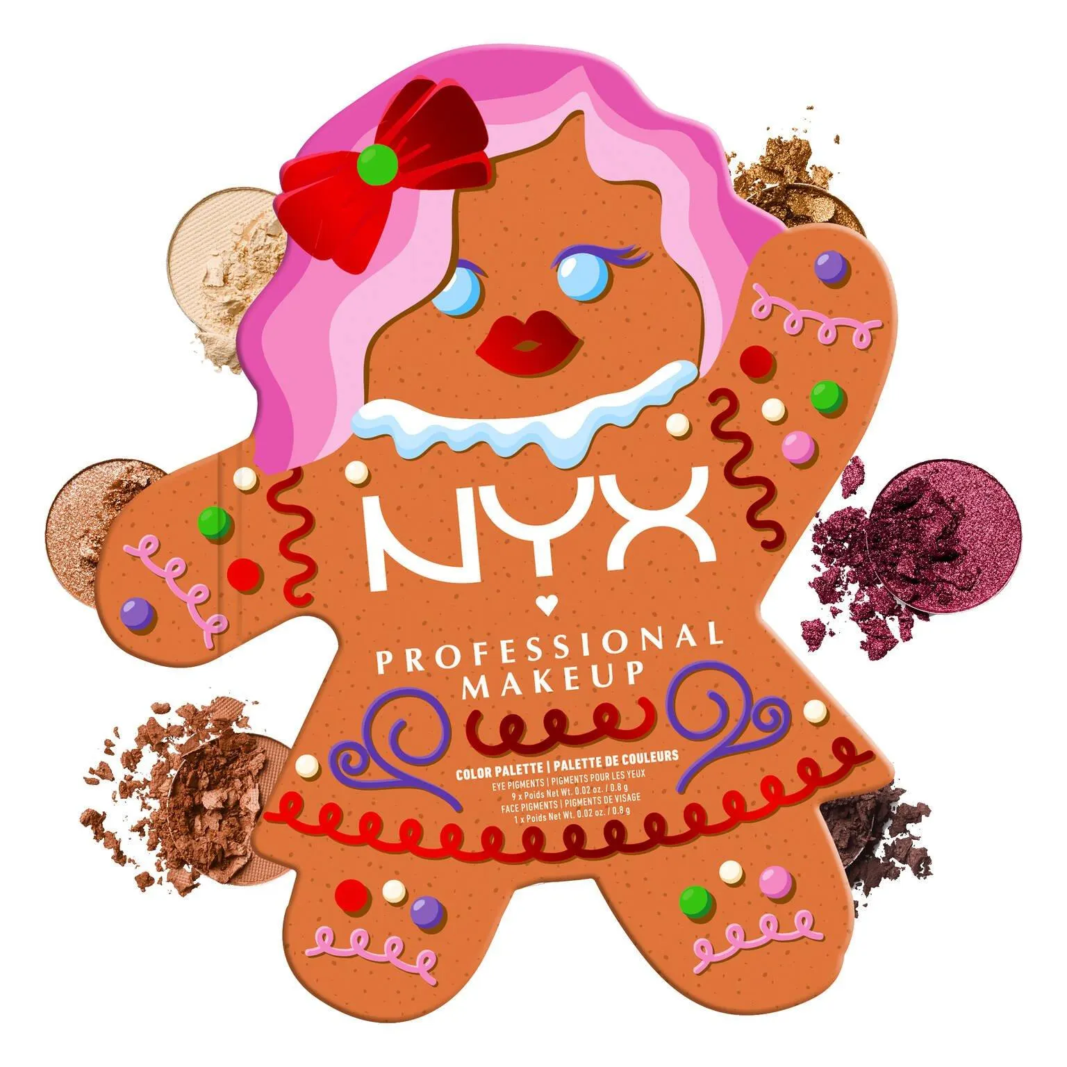 Holiday Gingerbaddie Palette