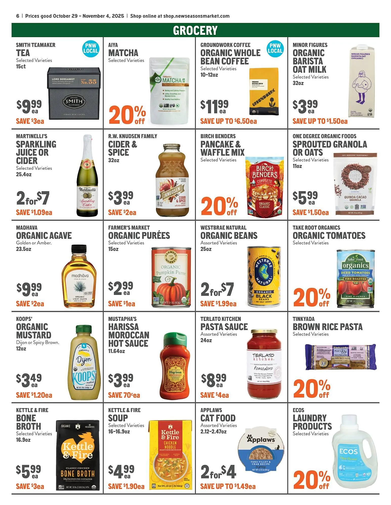 Weekly ad New Seasons Market weekly ad from October 29 to November 4 2025 - Page 6