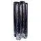 Vintage Cross Vase in Clear Molded Glass from Holmegaard