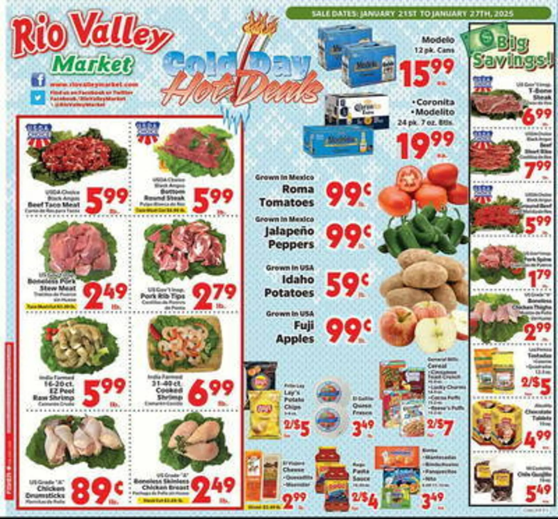 Rio Valley Market Weekly Ad - 1