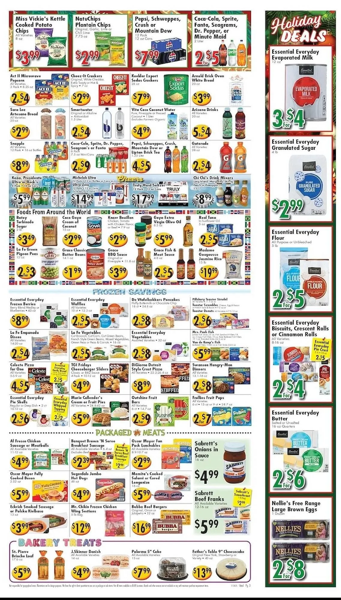 Weekly ad Ideal Food Basket circular from November 28 to December 4 2025 - Page 3