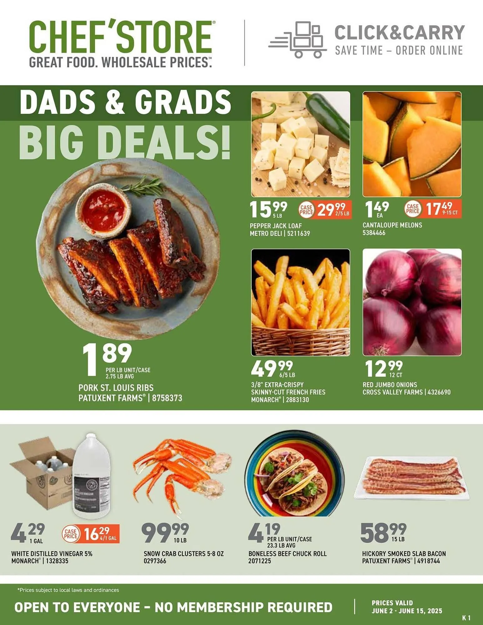 US Foods Chefs Store Weekly Ad - 1