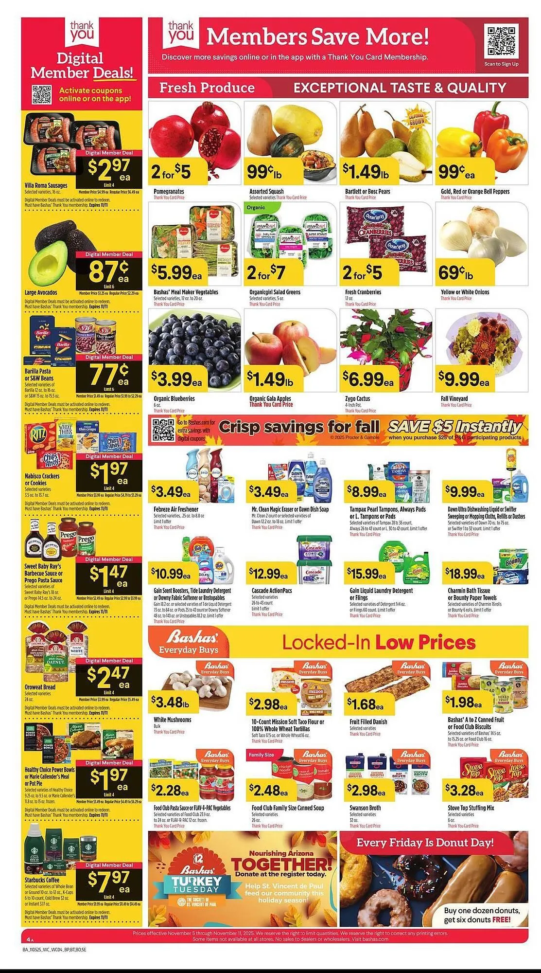 Weekly ad Bashas' weekly ad from November 5 to November 11 2025 - Page 4