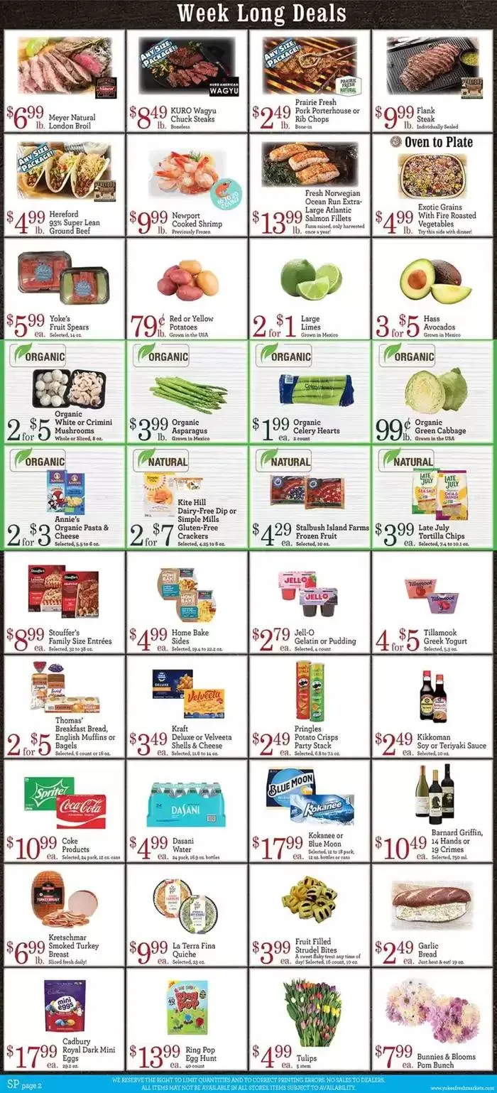 Weekly ad Yoke's Fresh Market Weekly Ad from April 9 to April 15 2025 - Page 4