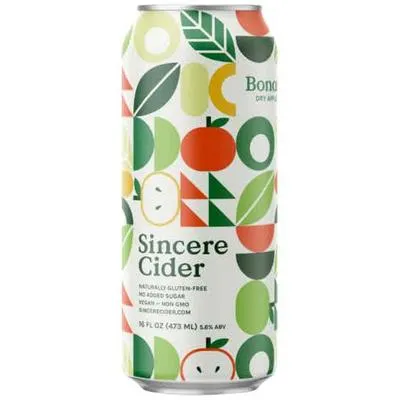 Sincere Cider Bonafide Dry Apple Cider