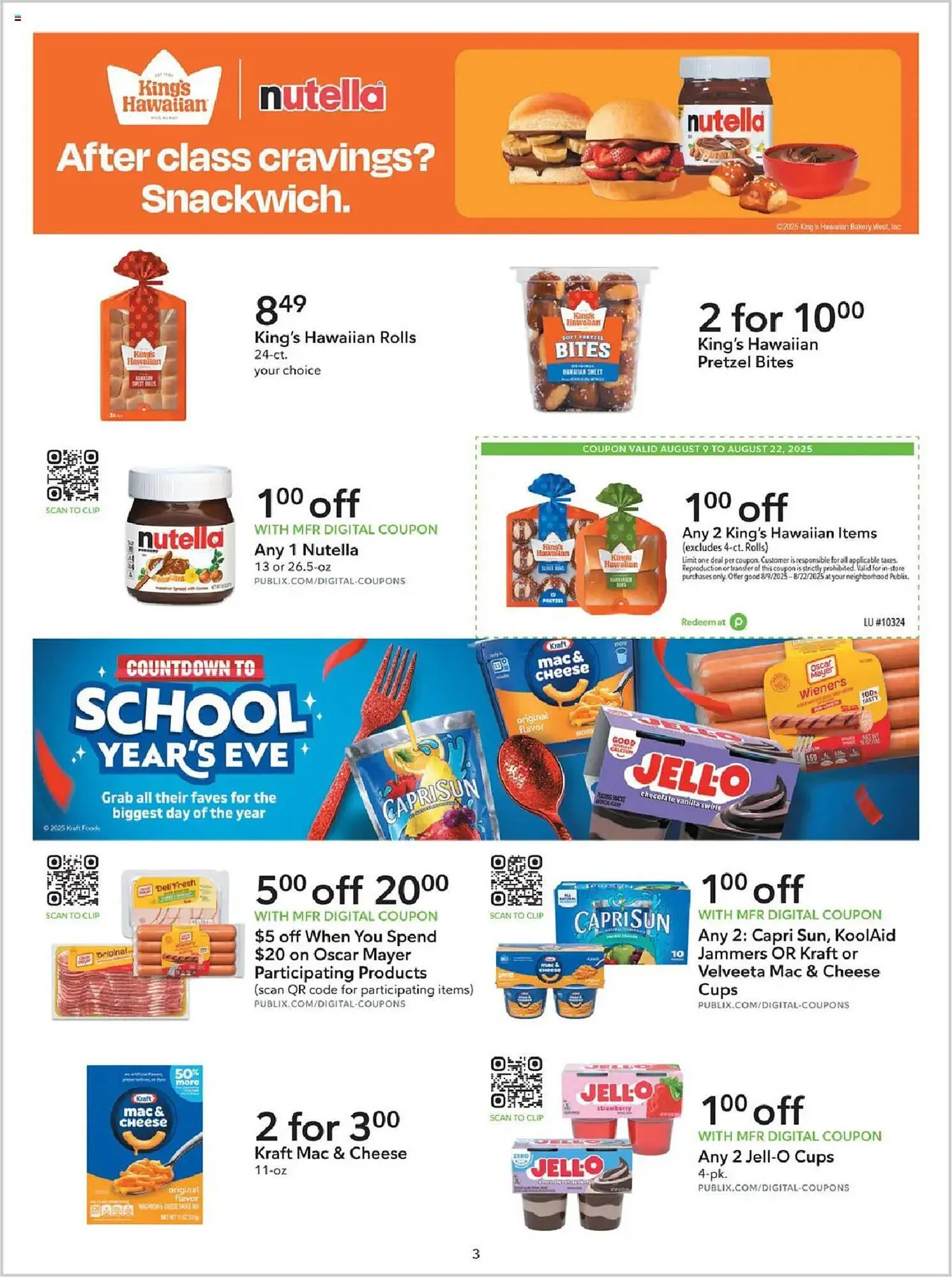 Weekly ad Publix Weekly Ad from August 9 to August 23 2025 - Page 3