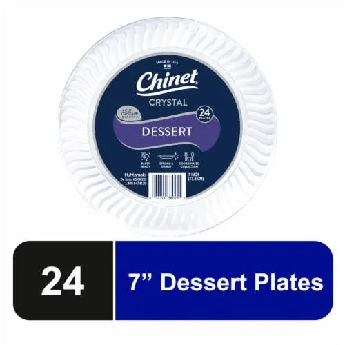 Chinet Crystal® Dessert Plate