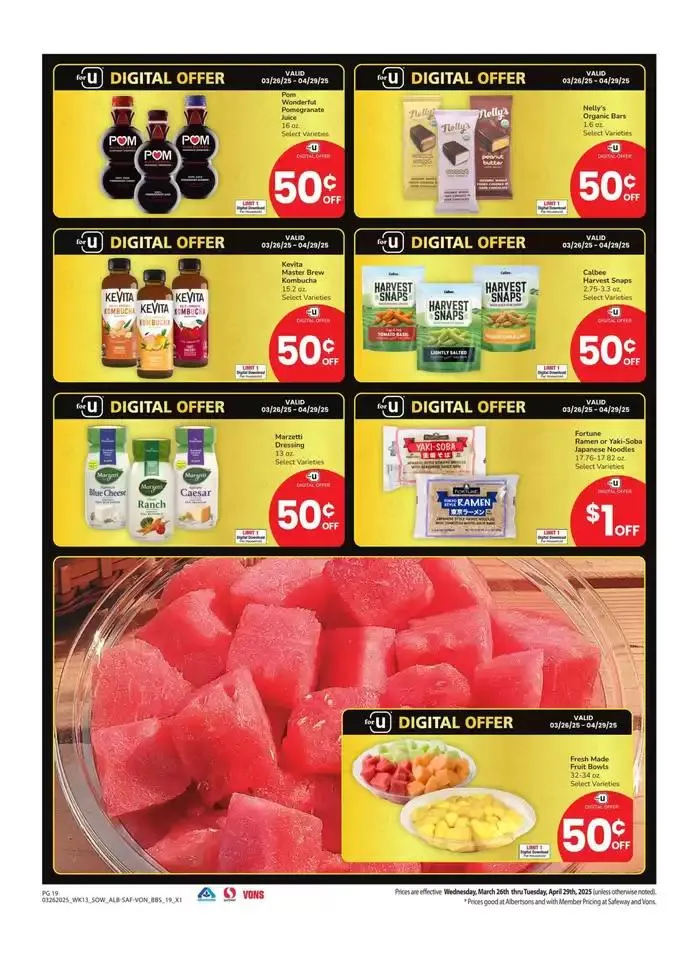 Weekly ad Albertsons - Southwest - BBS from March 26 to April 29 2025 - Page 19