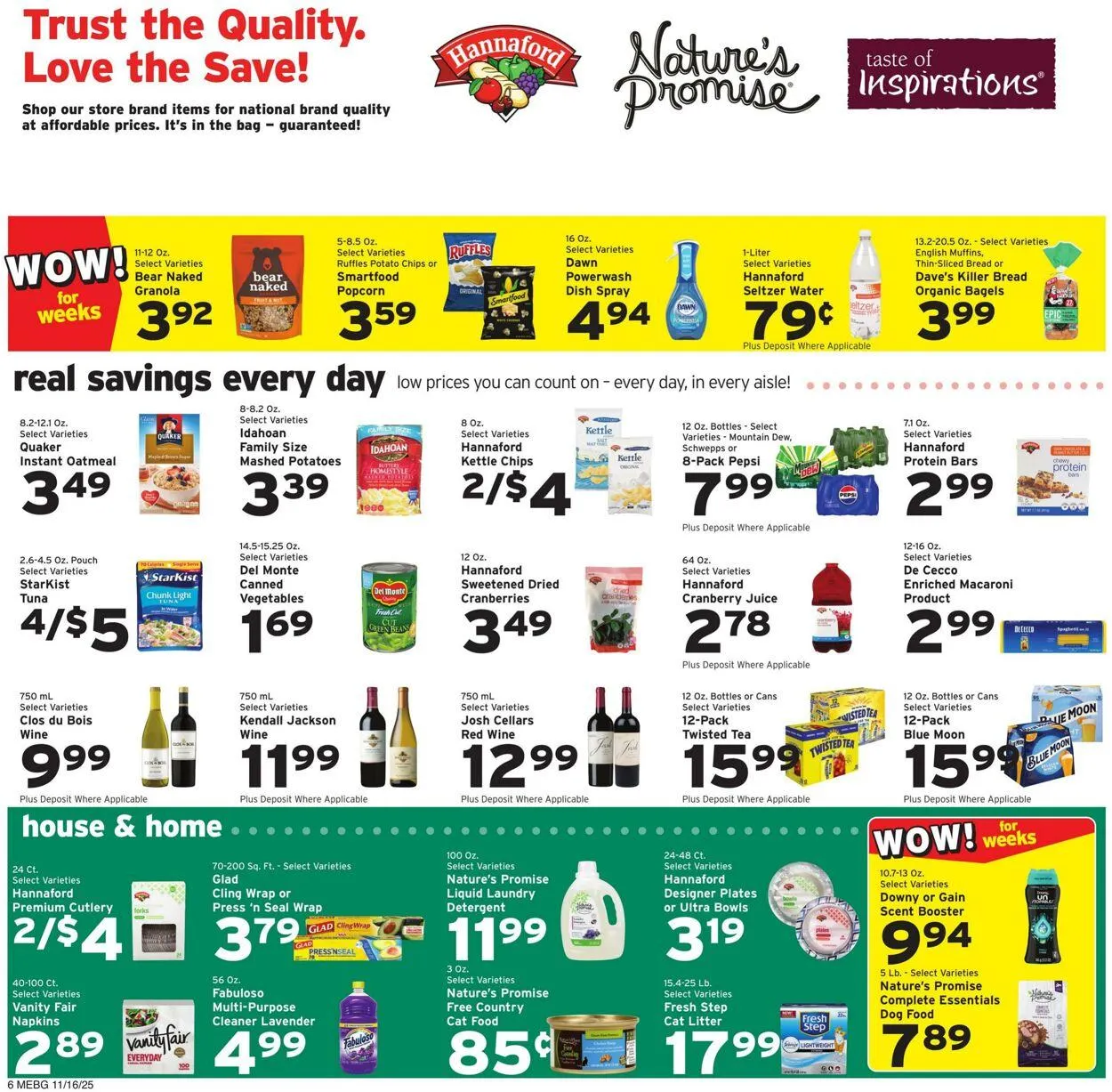 Weekly ad Hannaford Current weekly ad from November 16 to November 22 2025 - Page 6