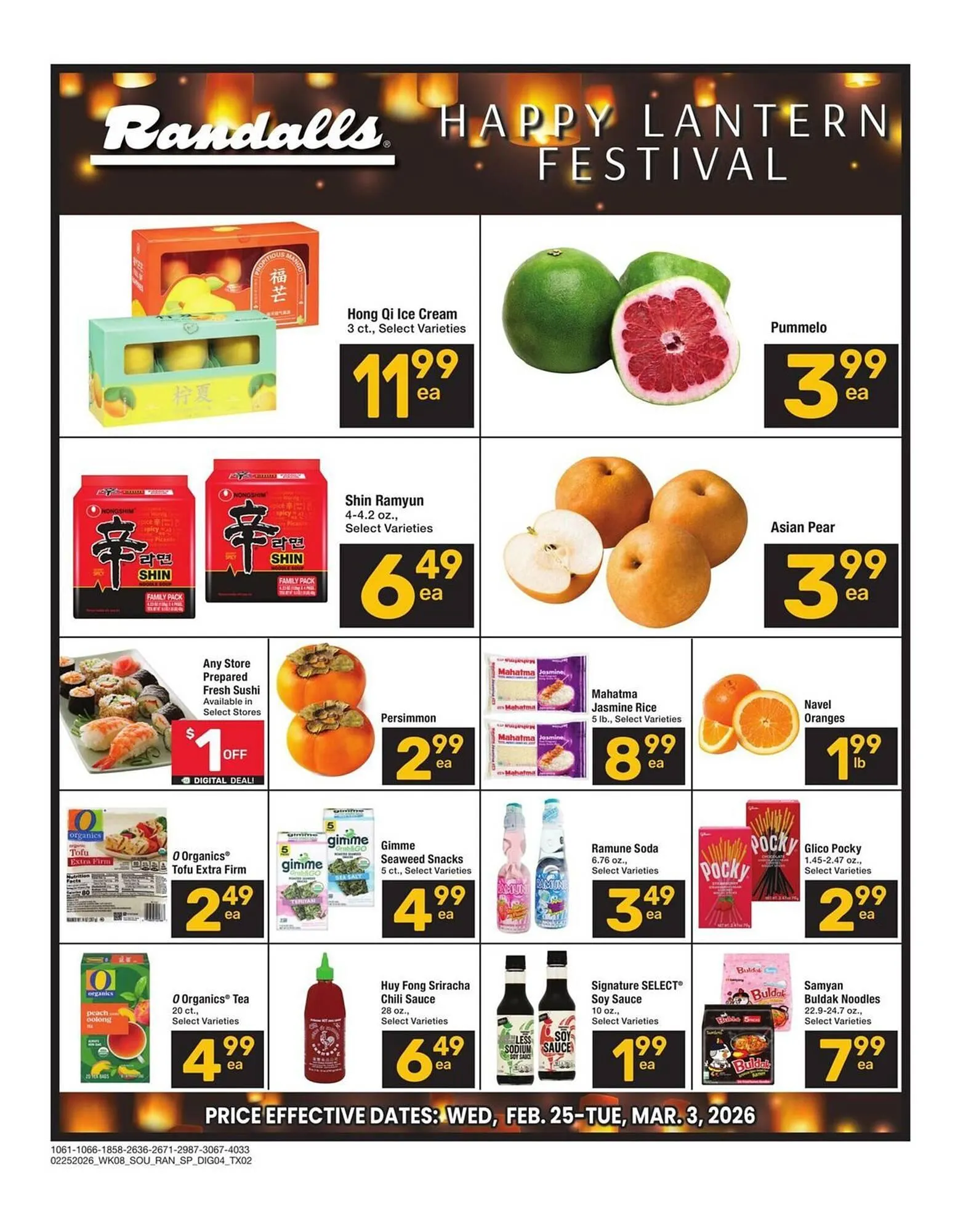 Weekly ad Randalls weekly ad from February 25 to March 3 2026 - Page 1