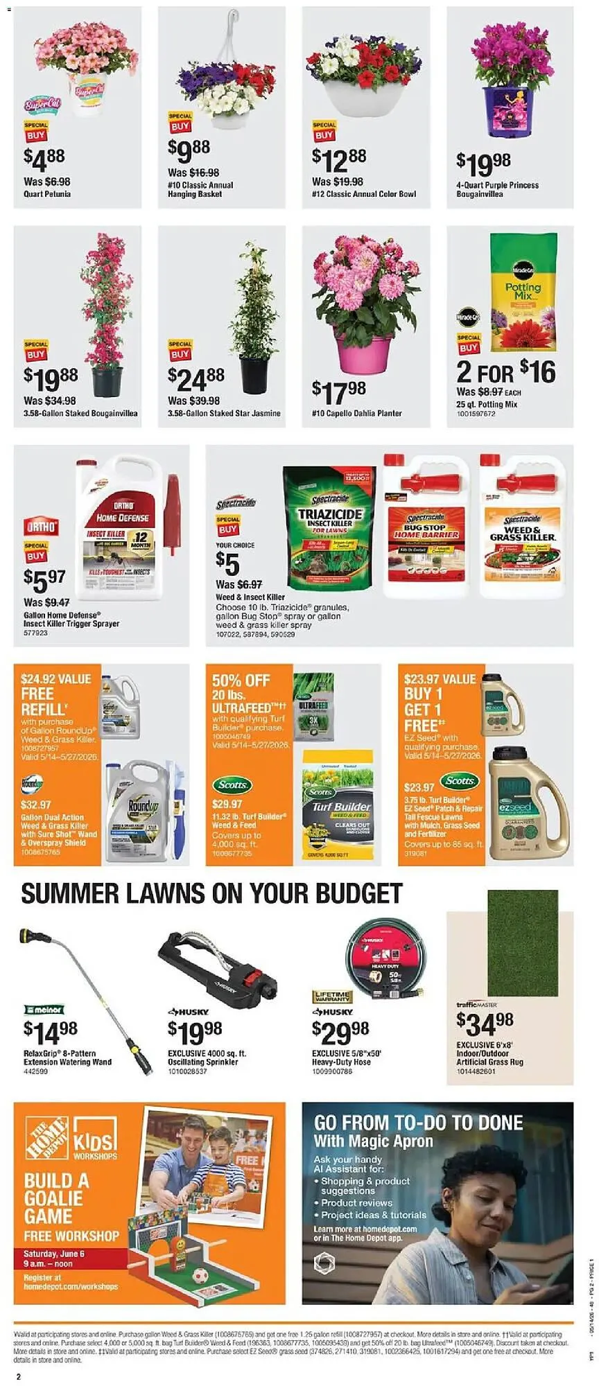 Weekly ad The Home Depot flyer from May 14 to May 27 2026 - Page 2