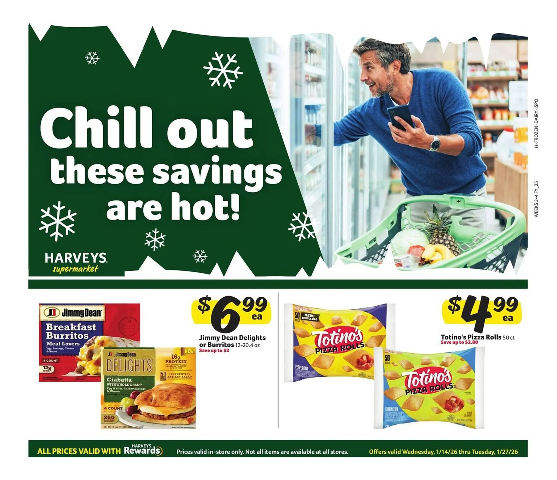 Weekly ad Harveys Supermarkets weekly ad from January 14 to January 27 2026 - Page 1