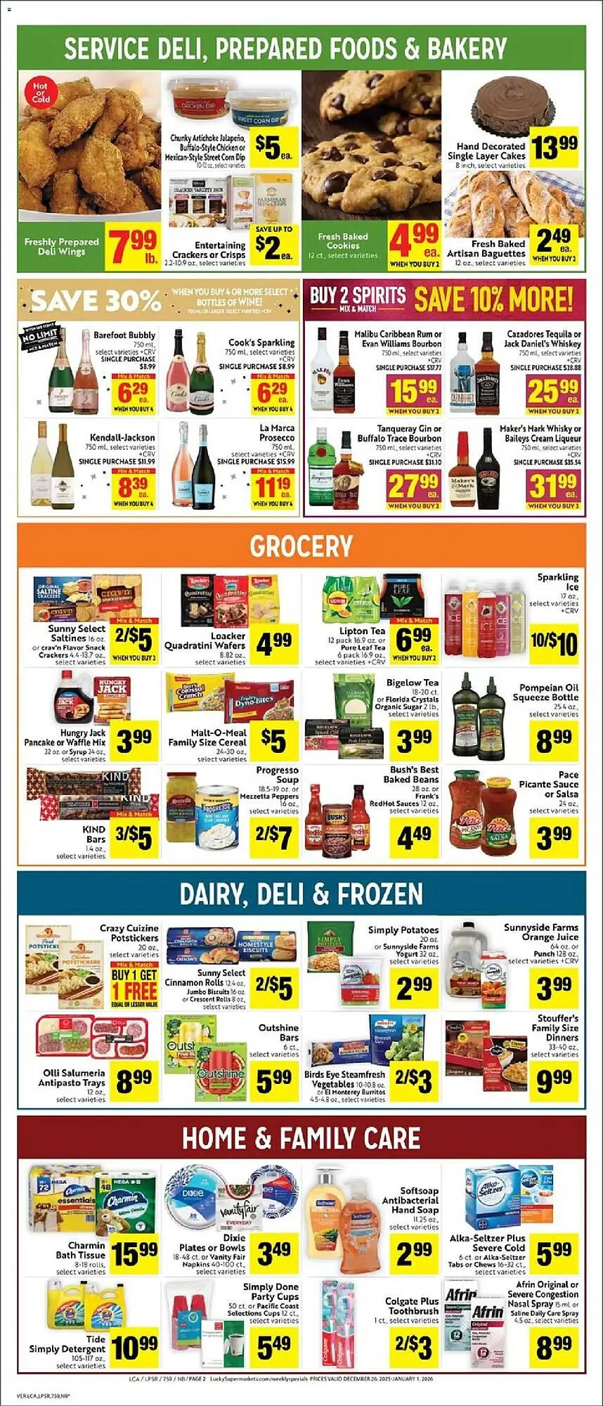 Weekly ad Lucky Supermarkets weekly ad from December 26 to December 28 2025 - Page 2