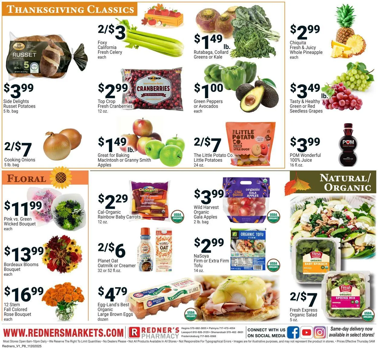 Weekly ad Redner’s Warehouse Market Current weekly ad from November 20 to November 26 2025 - Page 8