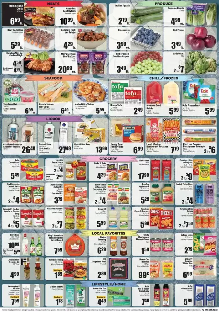 Weekly ad Maui and Kauai from March 26 to April 1 2025 - Page 2