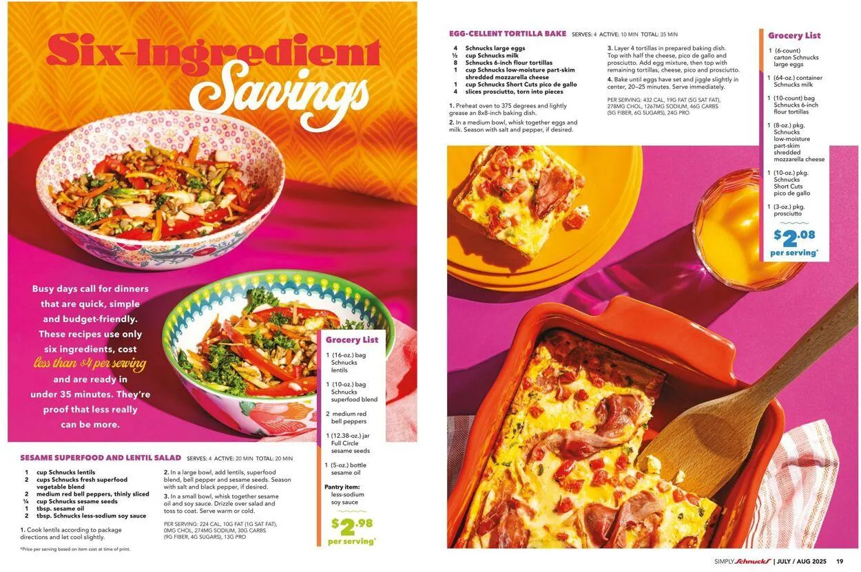 Catálogo de Schnucks Current weekly ad 1 de julio al 31 de agosto 2025 - Página 11