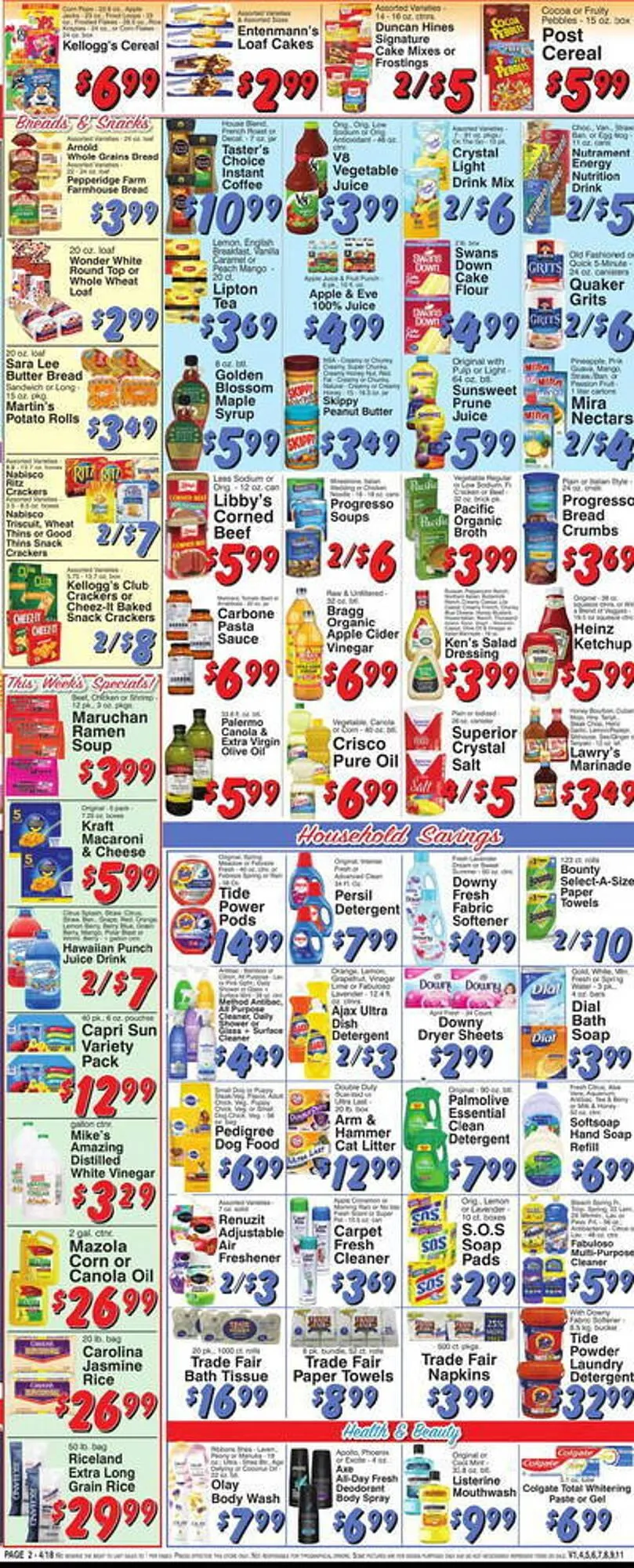 Weekly ad Trade Fair Supermarket Weekly Ad from April 18 to April 24 2025 - Page 2