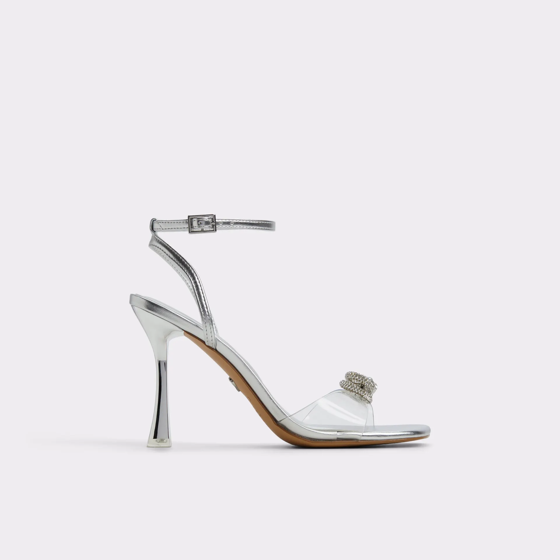 Strappy heeled sandal