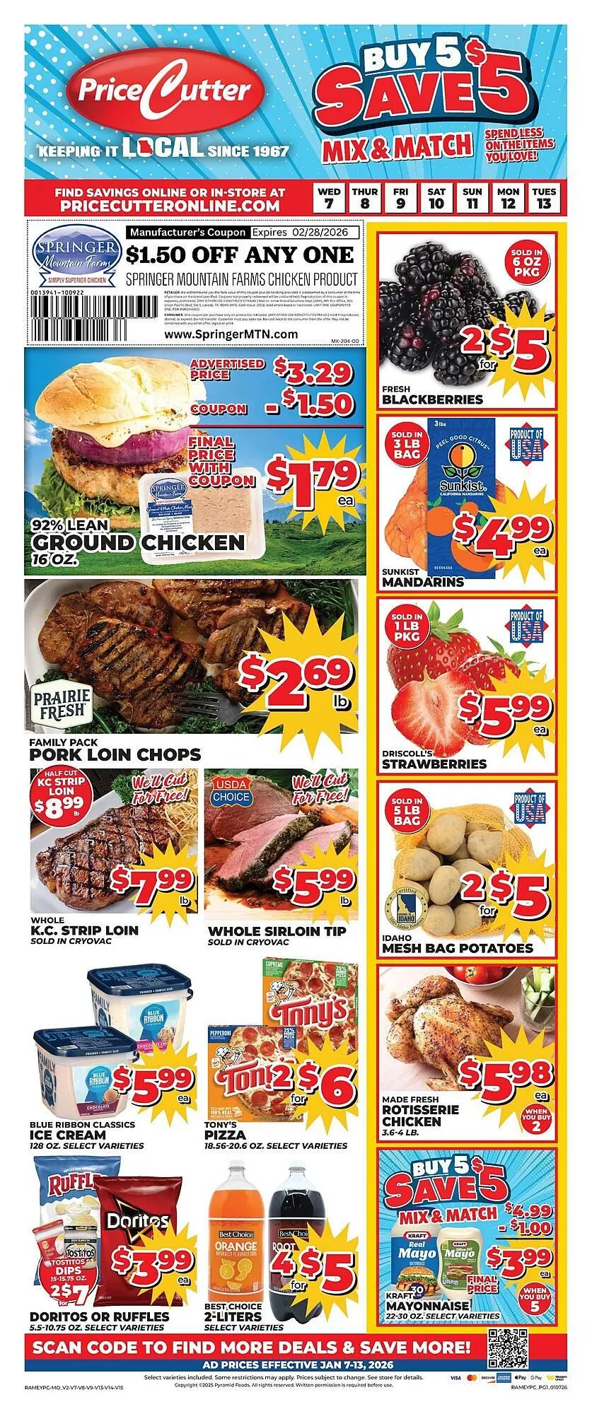 Weekly ad Price Cutter weekly ad from January 7 to January 13 2026 - Page 3