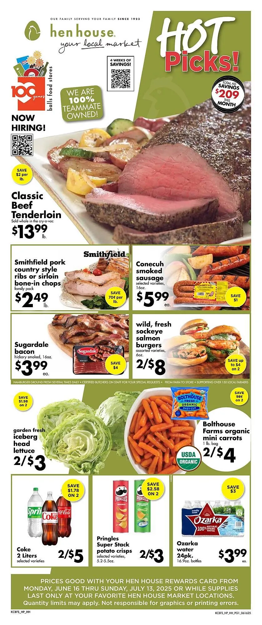 Hen House Weekly Ad - 1