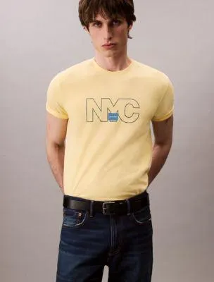 NYC Outline Graphic Classic T-Shirt