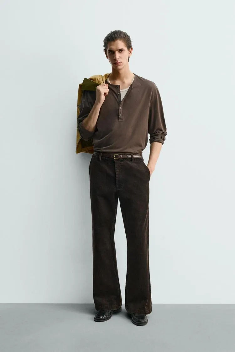 FLARE FIT CORDUROY PANTS LIMITED EDITION