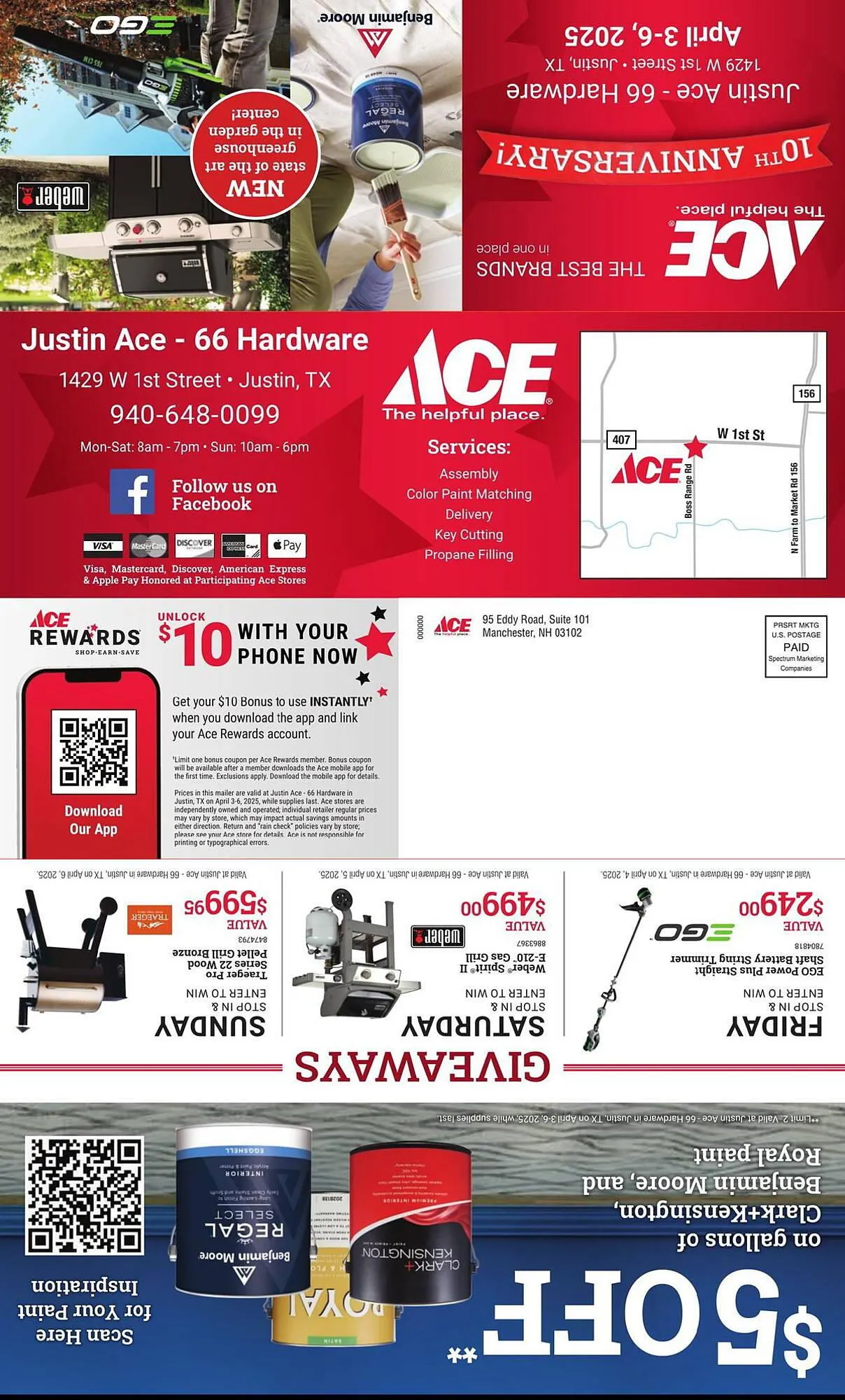 Weekly ad Ace Hardware Weekly Ad from April 3 to April 6 2025 - Page 1