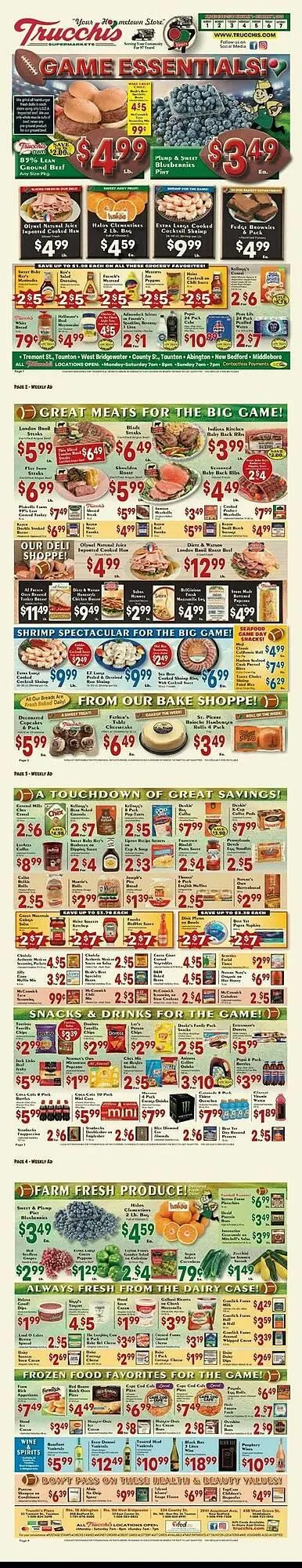 Weekly ad Trucchis weekly ad from February 1 to February 7 2026 - Page 1
